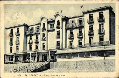 Ak Morgat Crozon Finistère, Le Grand Hôtel de la Mer