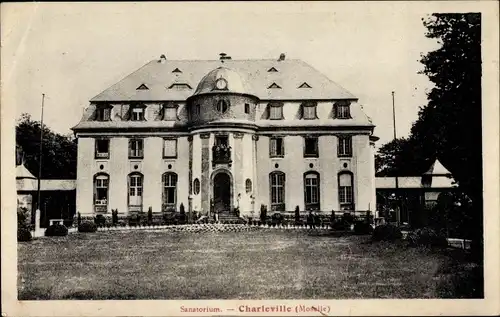 Ak Charleville sous Bois Lothringen Moselle, Sanatorium