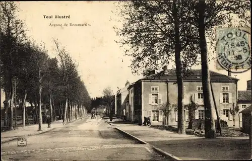 Ak Toul Lothringen Meurthe et Moselle, Avenue de Dommartin