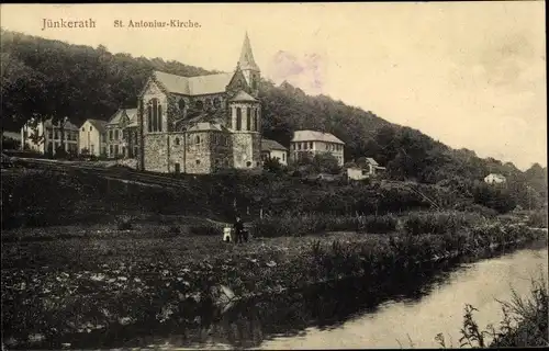 Ak Jünkerath in der Eifel Rheinland Pfalz, St. Antonius Kirche