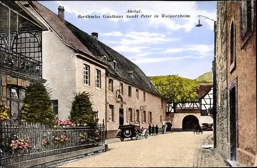 Ak Walporzheim Bad Neuenahr Ahrweiler in Rheinland Pfalz, Gasthaus Sankt Peter