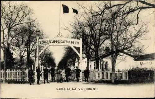 Ak La Valbonne Ain, Camp, École d'Application de Tir