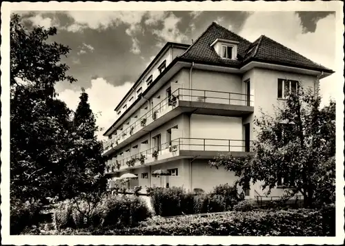 Ak Herrenberg Baden Württemberg, Haus Abendruhe, Garten, Stadtansicht