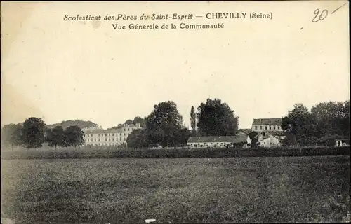 Ak Chevilly Loiret, Scolasticat des Peres du Saint Esprit, Vue generale de la Communauté