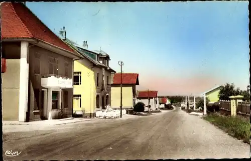 Ak Valdahon Doubs, Avenue du Camp, Boulangerie, Epicerie, Geschäftshaus, Straße