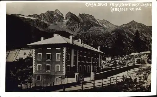 Ak Ceresole Reale Piemonte, Casa Suore Francescane Missionarie