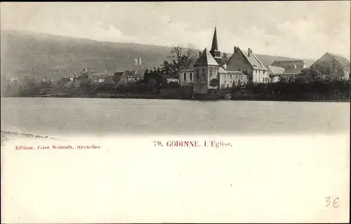 Ak Godinne Yvoir Wallonien Namur, L'Église