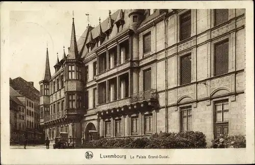 Ak Luxemburg, Le Palais Grand Ducal, Großherzoglicher Palast