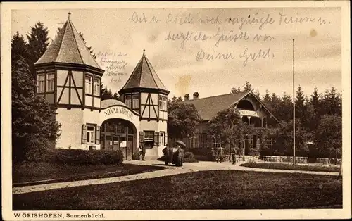 Ak Bad Wörishofen im Unterallgäu, Sonnenbüchl, Eingang