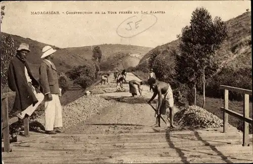 Ak Madagaskar, Construction de la Voie Ferrée du Lac Alaotra