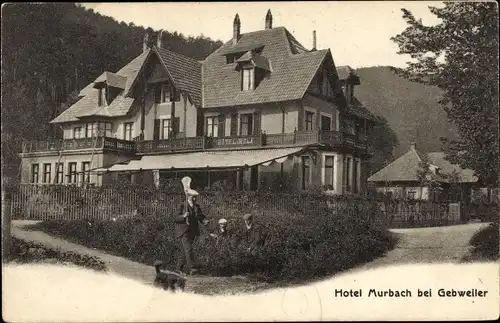 Ak Guebwiller Gebweiler Elsaß Elsass Haut Rhin, Hotel Murbach