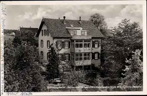 Ak Wüstenrot BW, Erholungsheim Bethanien, Villa Daheim