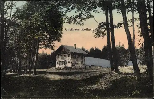 Ak Rothlach Le Hohwald Bas Rhin, Gasthaus Rotlach