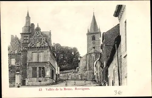 Ak Bouvignes sur Meuse Wallonien Namur, l'Église