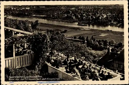 Ak Dresden Loschwitz, schöne Detailansicht