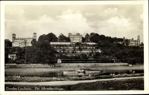 Ak Dresden Loschwitz, schöne Detailansicht