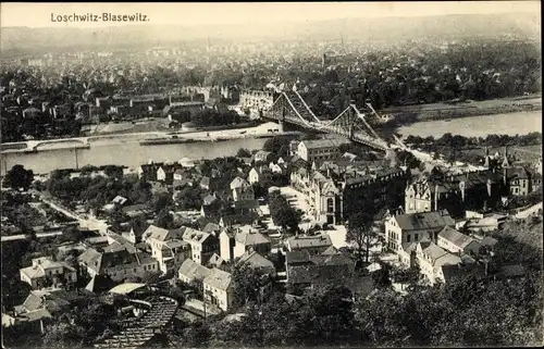 Ak Dresden Loschwitz, schöne Detailansicht