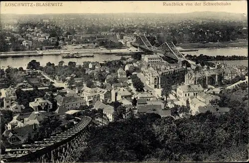 Ak Dresden Loschwitz, schöne Detailansicht