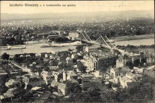 Ak Dresden Loschwitz, schöne Detailansicht