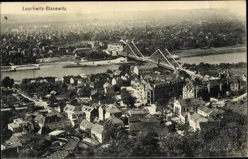 Ak Dresden Loschwitz, schöne Detailansicht