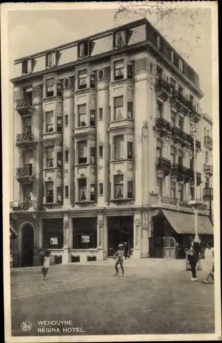 Ak Wenduine De Haan Westflandern, Regina Hotel, Grand Hotel Pauwels