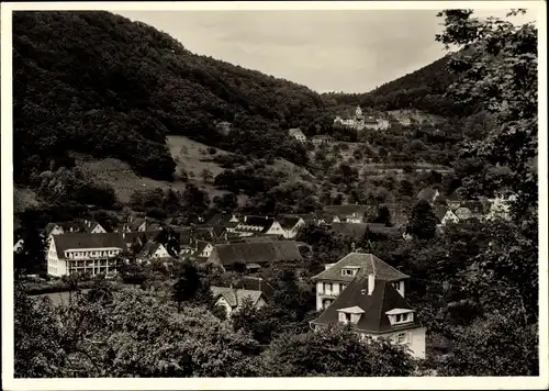 Ak Badenweiler am Schwarzwald, Kurheim Bethesda, Panoramaansicht von Ortschaft