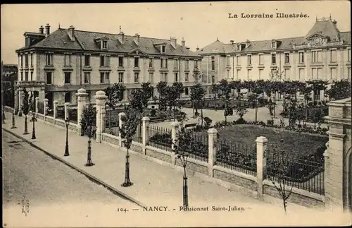 Ak Nancy Meurthe et Moselle Lothringen, Pensionnat Saint Julien