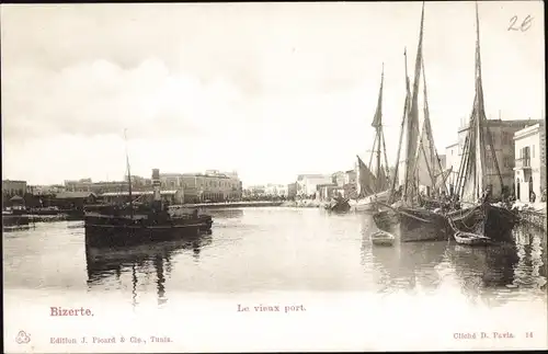 Ak Bizerte Tunesien, Le vieux port