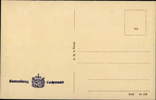 Ak Hamburg, Siegesdenkmal, Gesamtansicht, Fassaden, Fahrradfahrer