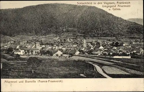 Ak Allarmont Vosges, Bionville, Totalansicht