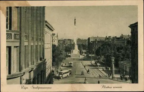 Ak Riga Lettland, Stadtpanorama, Pilsetas ainava