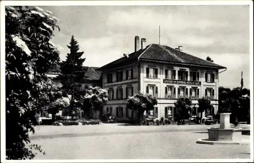 Ak Münchenbuchsee Kt. Bern Schweiz, Hotel Bären, Bes. F. Kohler Wyß