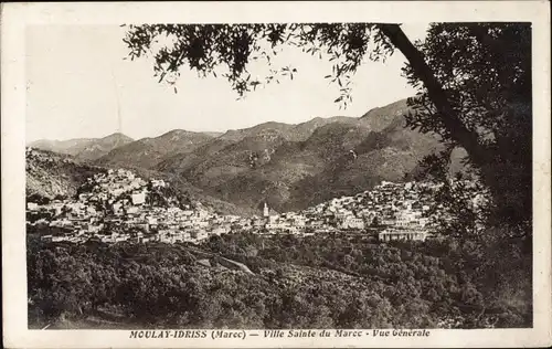 Ak Moulay Idriss Marokko, Ville Sainte du Maroc, Vue générale