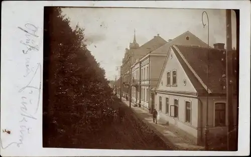 Foto Ak Turckheim Türkheim Elsass Haut Rhin, Straßenpartie