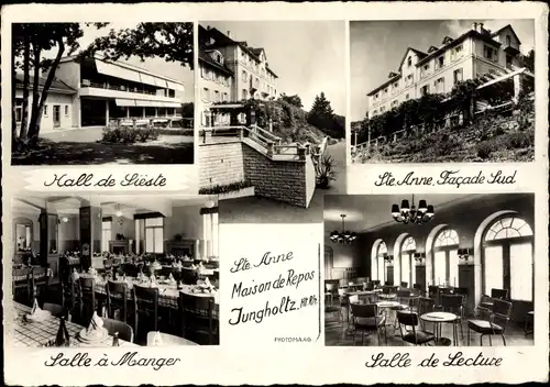 Ak Jungholtz Jungholz Elsaß Elsass Haut Rhin, Hall de Sieste, Ste. Anne, Salle à manger