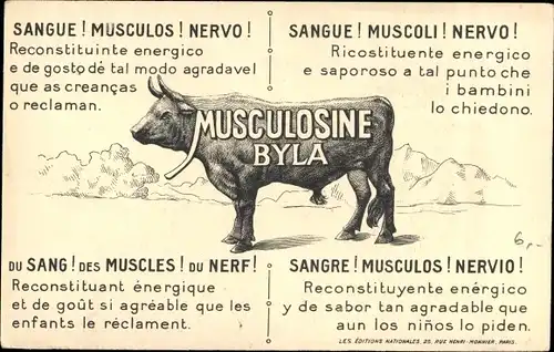 Künstler Ak Albinet, G., Musculosine Byla, Syrie