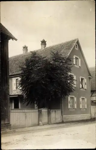 Foto Ak Straßburg Elsaß Bas Rhin, Gebäude, Straßenpartie