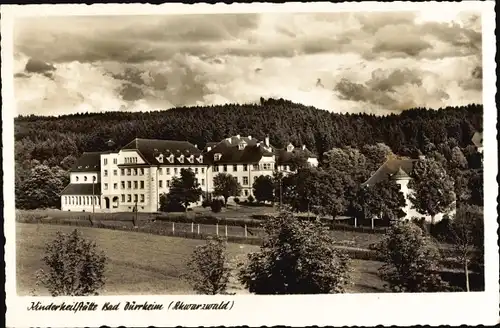 Ak Bad Dürrheim Baden Württemberg, Blick zur Kinderheilstätte