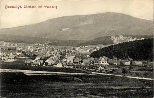 10 alte Ansichtskarten Braunlage im Oberharz, Diverse Ansichten