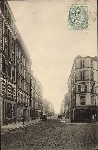 Ak Pantin Seine Saint Denis, Rue Magenta, Straßenpartie