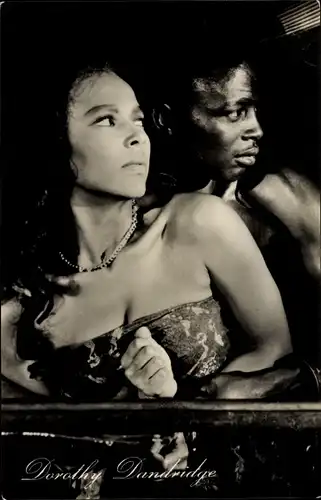 Ak Schauspielerin Dorothy Dandridge, Portrait, Tamango