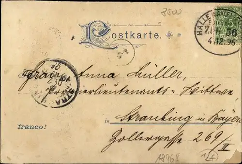 Litho Nürnberg in Mittelfranken Bayern, Marientorzwinger