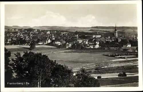 Ak Frankenberg an der Zschopau, Totalansicht