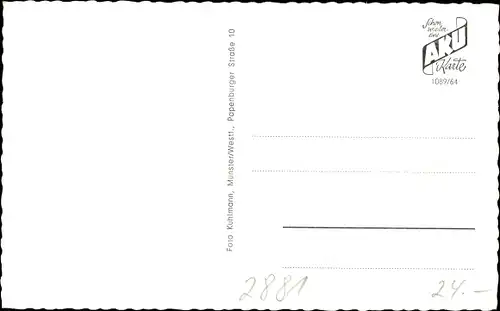 Ak Mentzhausen Jade Wesermarsch, G. Bruns Gemischtwaren, Dorfansicht, An der Kirche