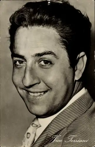 Ak Schauspieler Vico Torriani, Portrait