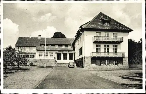 Ak Hattingen im Ruhrgebiet, Hans Böckler Schule, Vorderansicht