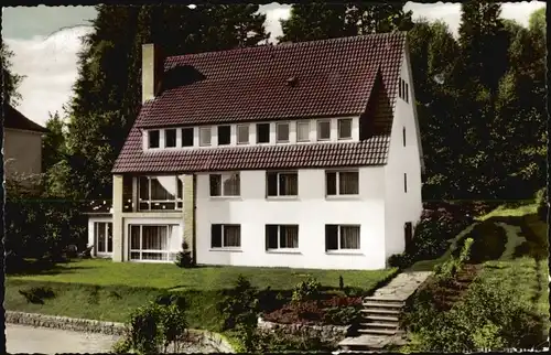 Ak Bad Sachsa in Niedersachsen, Haus Gohlisch, Moltkestr. 8