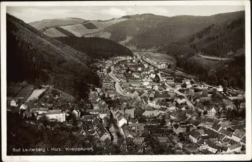 Ak Bad Lauterberg im Harz, Totalansicht vom Ort