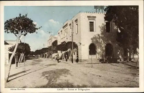 Ak Gabès Tunesien, Postes et Télégraphes