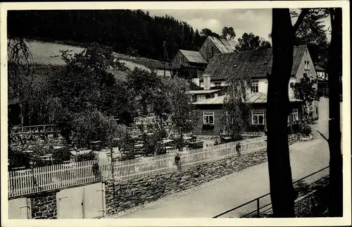 Ak Schindelbach Großrückerswalde im Erzgebirge, Sommerfrische Schindelbachmühle, Inh. Kurt Keinert